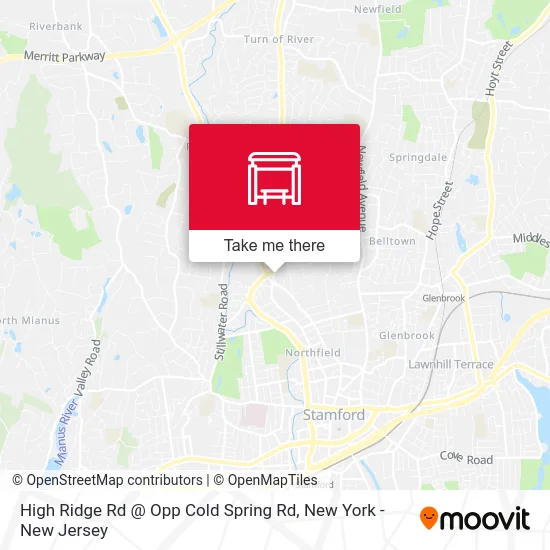 High Ridge Rd @ Opp Cold Spring Rd map