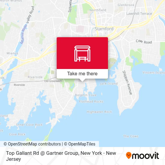 Top Gallant Rd @ Gartner Group map