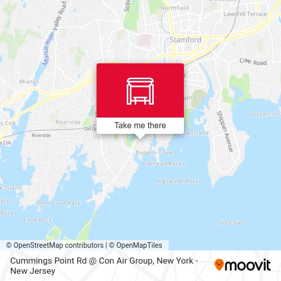 Cummings Point Rd @ Con Air Group map