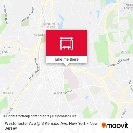 Mapa de Westchester Ave @ S Kensico Ave