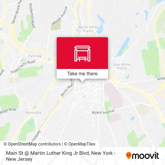 Main St @ Martin Luther King Jr Blvd map