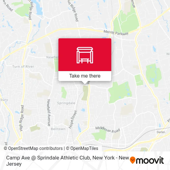 Camp Ave @ Sprindale Athletic Club map