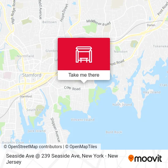 Seaside Ave @ 239 Seaside Ave map