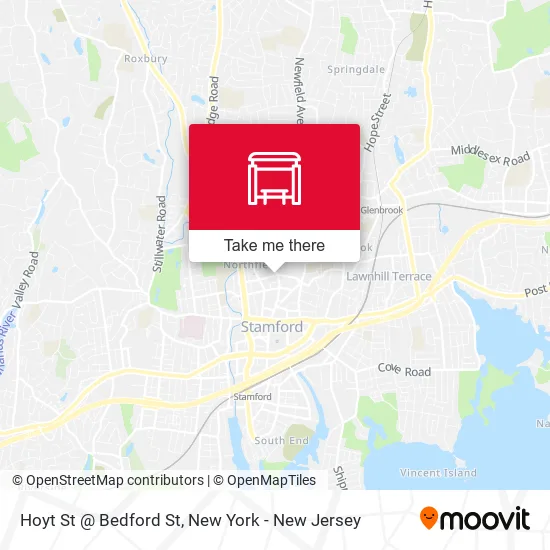 Mapa de Hoyt St @ Bedford St