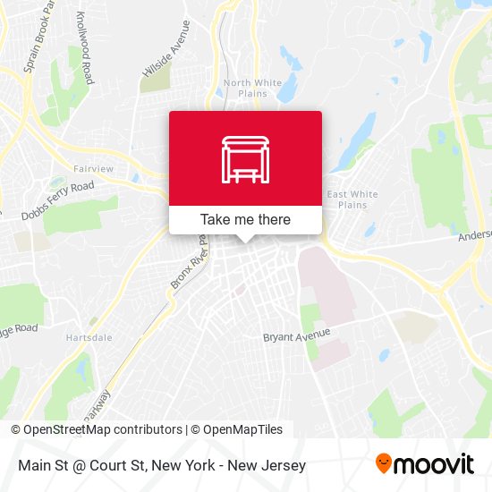 Mapa de Main St @ Court St
