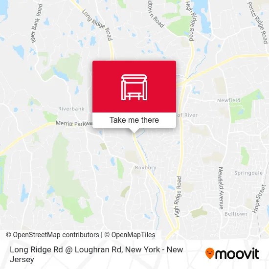 Long Ridge Rd @ Loughran Rd map