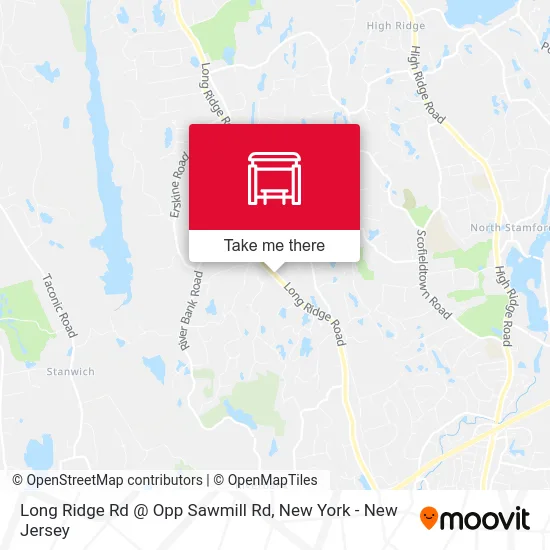 Long Ridge Rd @ Opp Sawmill Rd map