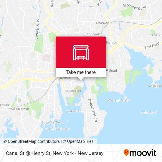 Canal St @ Henry St map