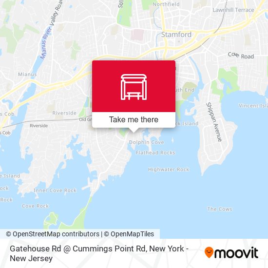 Mapa de Gatehouse Rd @ Cummings Point Rd
