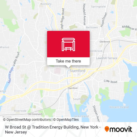 Mapa de W Broad St @ Tradition Energy Building