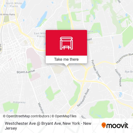 Westchester Ave @ Bryant Ave map