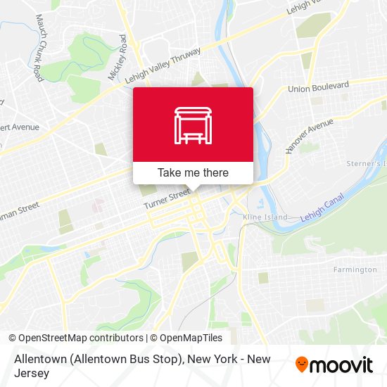 Mapa de Allentown (Allentown Bus Stop)