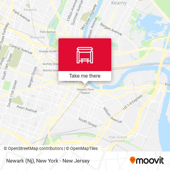 Newark (Nj) map