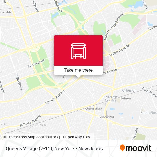 Mapa de Queens Village (7-11)