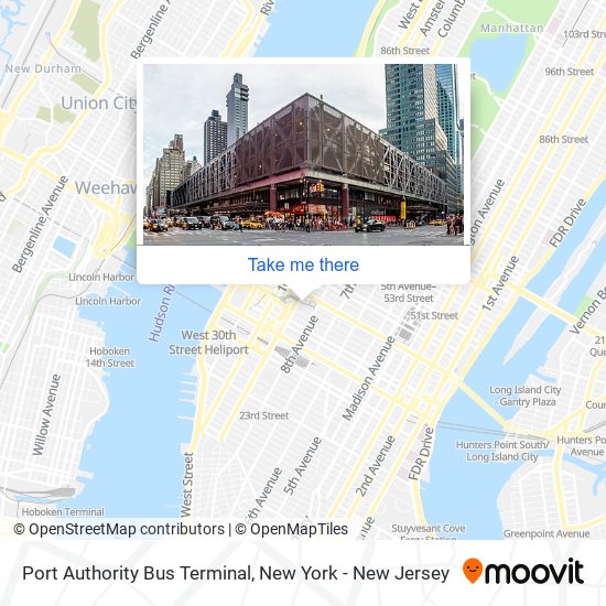 Port Authority Bus Terminal - Routes, Schedules, and Fares