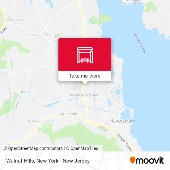 Walnut Hills map