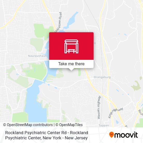 Mapa de Rockland Psychiatric Center Rd - Rockland Psychiatric Center
