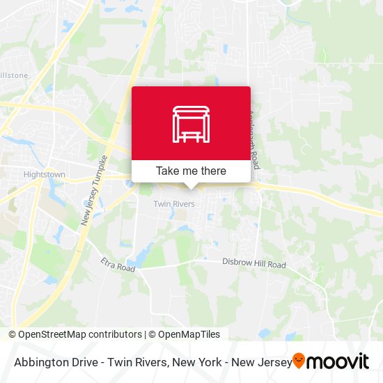 Abbington Drive - Twin Rivers map