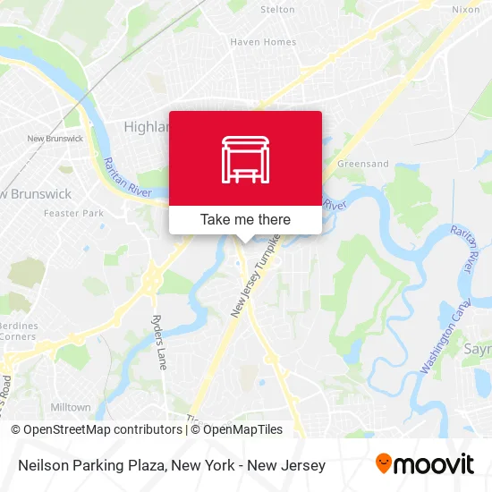 Neilson Parking Plaza map