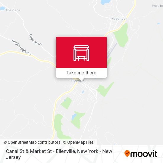 Mapa de Canal St & Market St - Ellenville