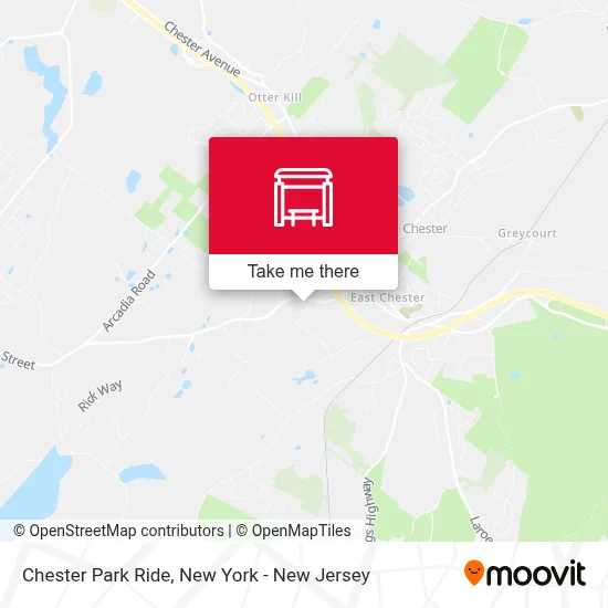 Chester Park Ride map
