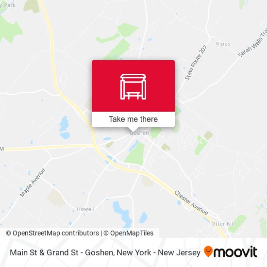 Mapa de Main St & Grand St - Goshen