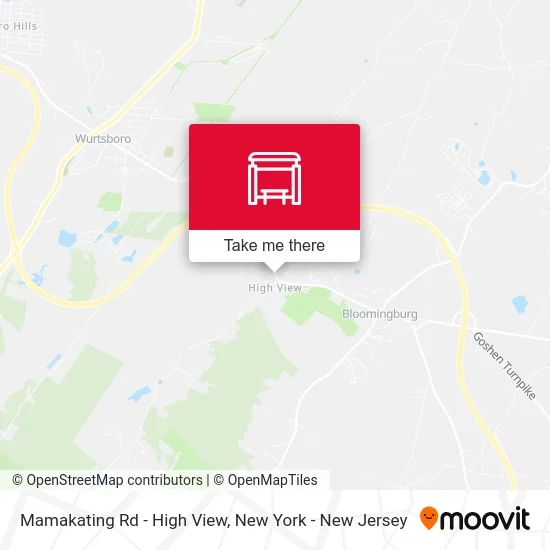 Mamakating Rd - High View map