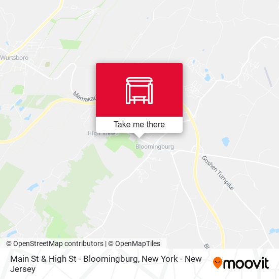 Mapa de Main St & High St - Bloomingburg