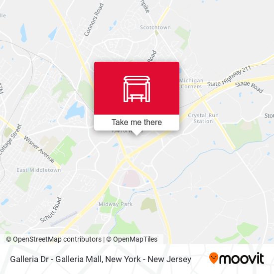 Mapa de Galleria Dr - Galleria Mall