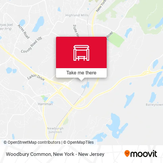 Woodbury Common map