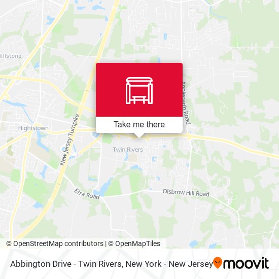 Abbington Drive - Twin Rivers map