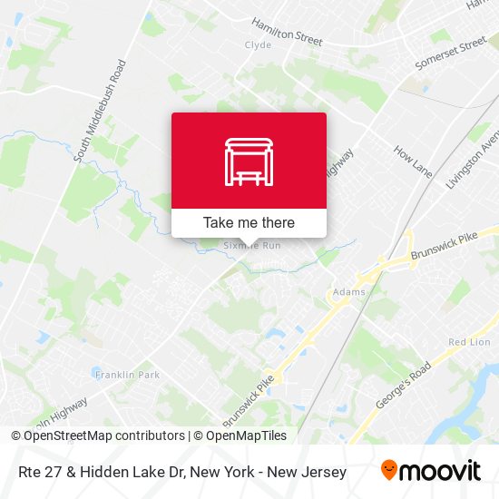 Mapa de Rte 27 & Hidden Lake Dr