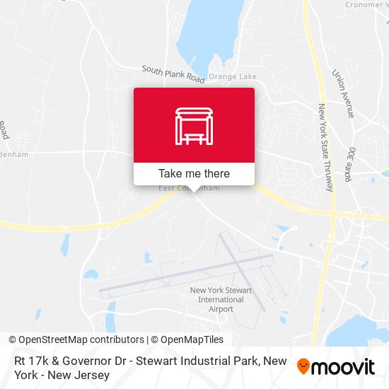 Mapa de Rt 17k & Governor Dr - Stewart Industrial Park