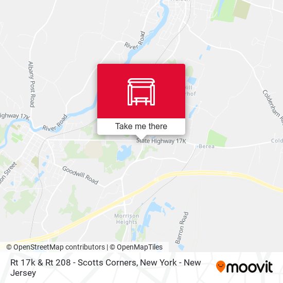 Mapa de Rt 17k & Rt 208 - Scotts Corners