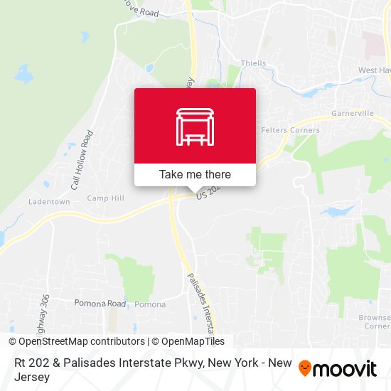 Mapa de Rt 202 & Palisades Interstate Pkwy