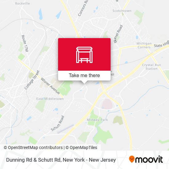 Dunning Rd & Schutt Rd map
