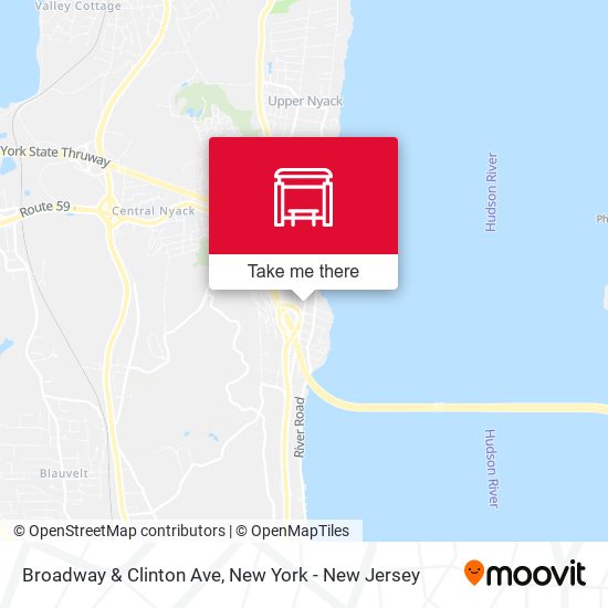 Mapa de Broadway & Clinton Ave