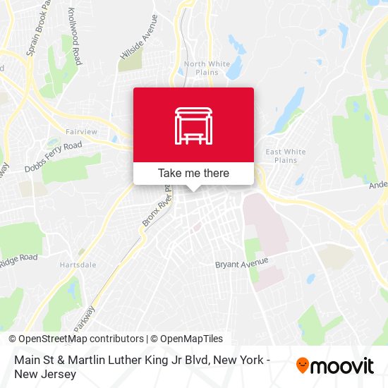 Mapa de Main St & Martlin Luther King Jr Blvd