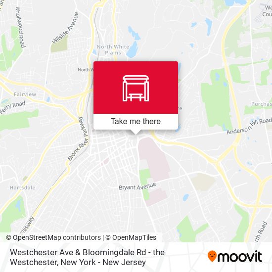 Westchester Ave & Bloomingdale Rd - the Westchester map