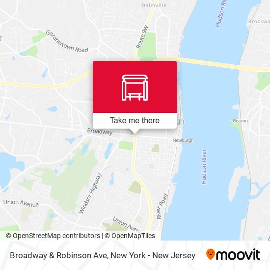 Mapa de Broadway & Robinson Ave
