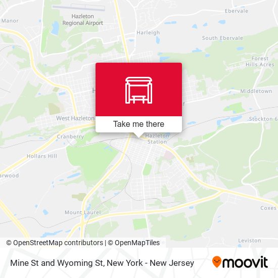 Mapa de Mine St and Wyoming St