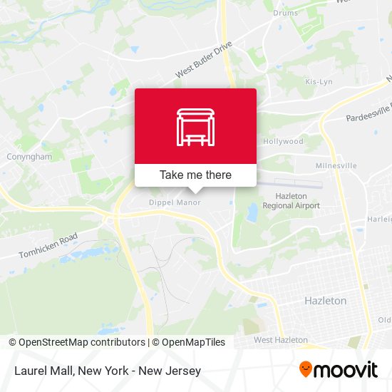 Laurel Mall map