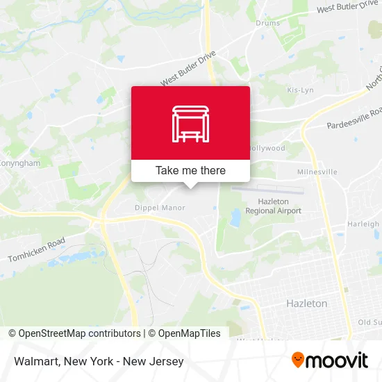 Walmart map
