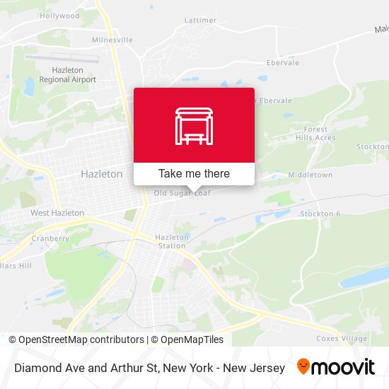 Mapa de Diamond Ave and Arthur St