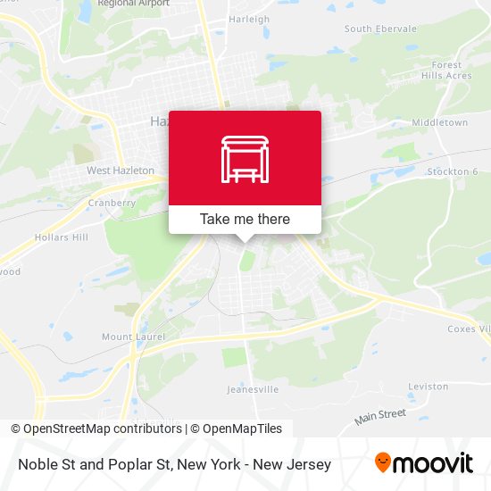 Mapa de Noble St and Poplar St