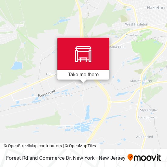 Mapa de Forest Rd and Commerce Dr