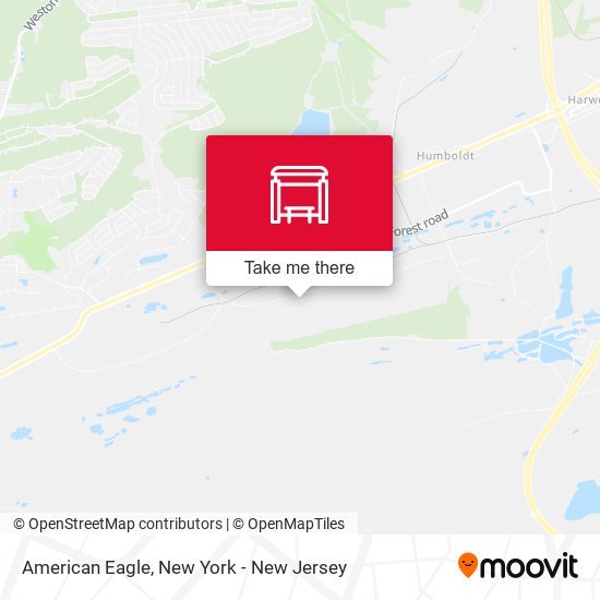 American Eagle map