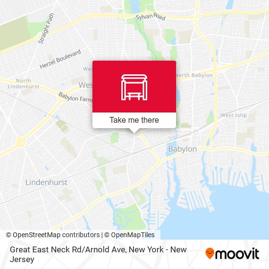 Great East Neck Rd/Arnold Ave map