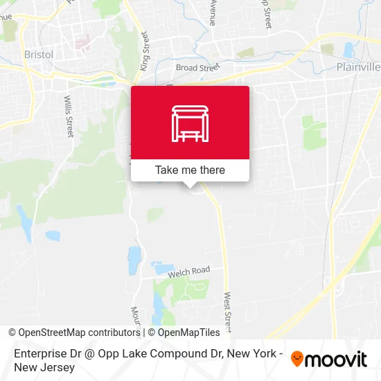 Enterprise Dr @ Opp Lake Compound Dr map