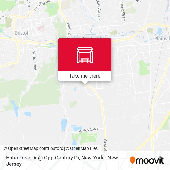Enterprise Dr @ Opp Century Dr map